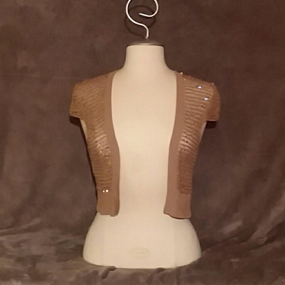 BCBG Maxazaria Sequin Shrug